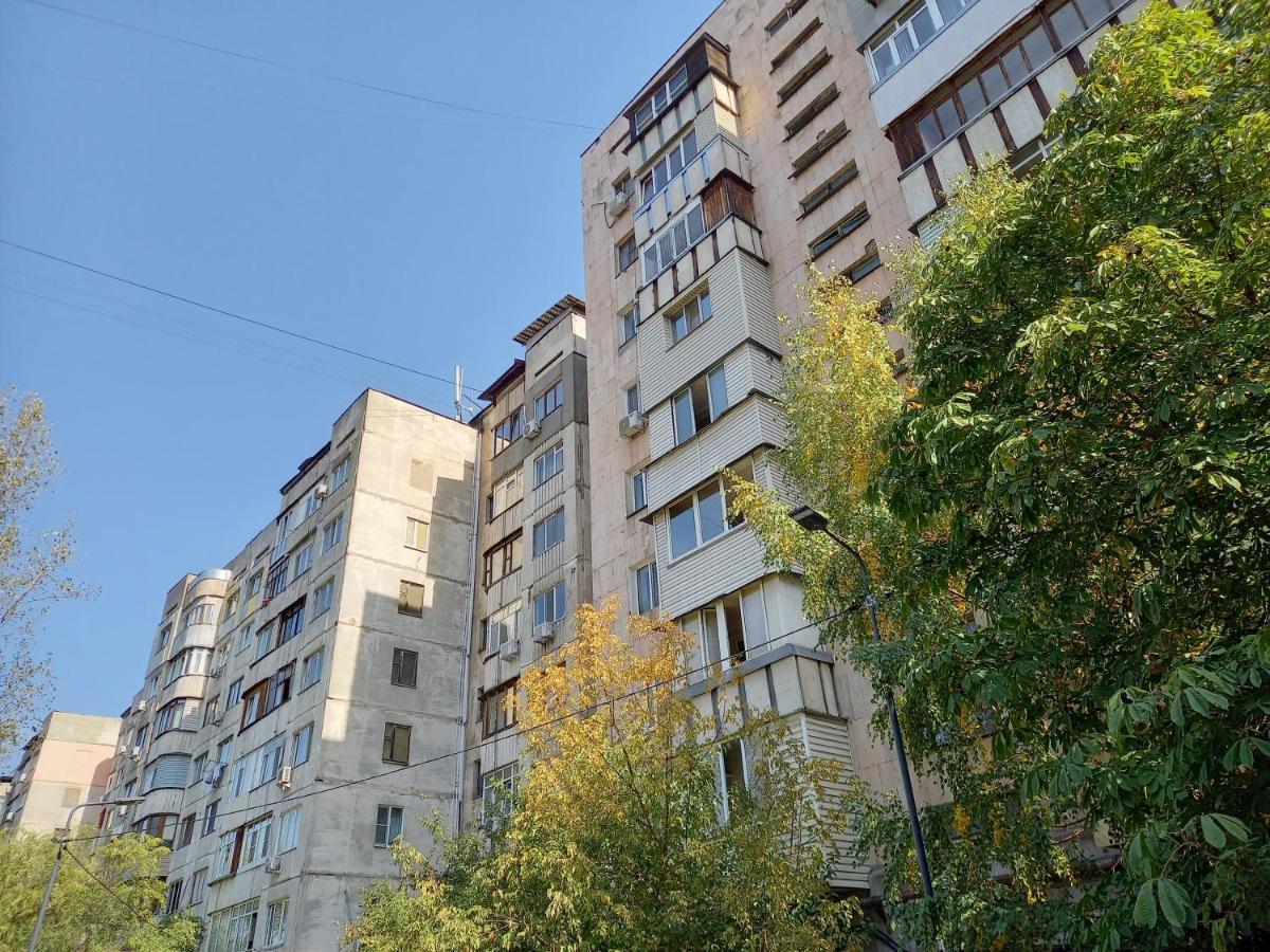 "Картина Горных Вершин" Квартира- "Mountain View" Apartment الماتي المظهر الخارجي الصورة